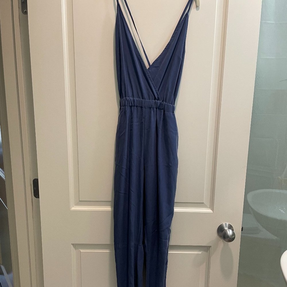 Nasty Gal Strappy Jumpsuit, Size S